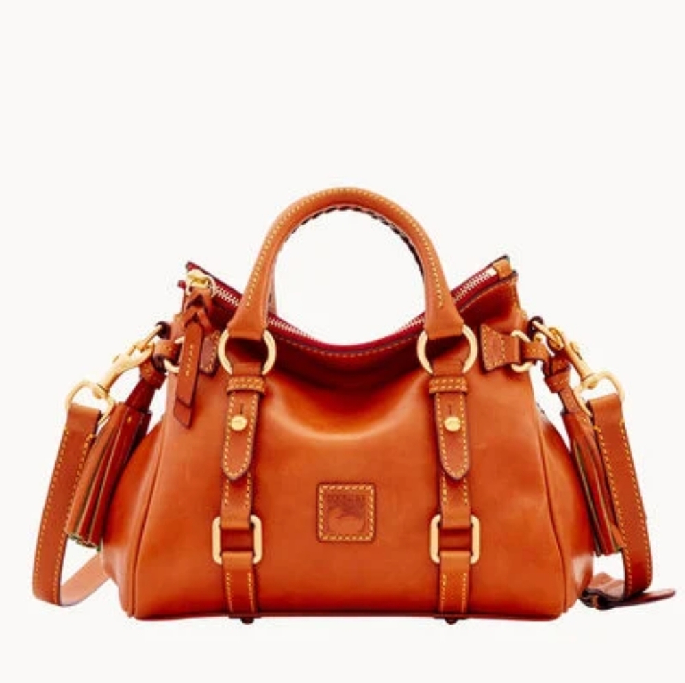 Dooney & Bourke Florentine Micro Satchel - in Natural Color